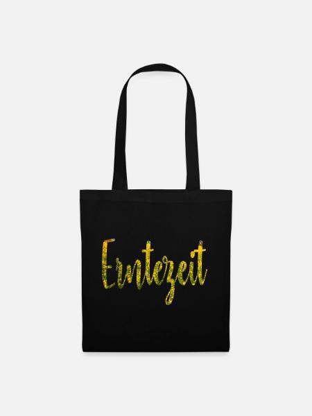 Ernte - Stoffbeutel - Schwarz