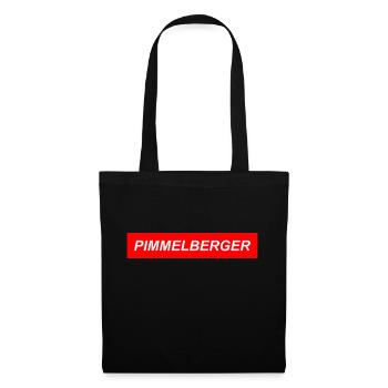 Pimmelberger Penis Schwanz Sex Geschenk Idee - Stoffbeutel - Schwarz - Vorne