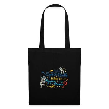 Danse spatiale - Sac en tissu - noir - Devant