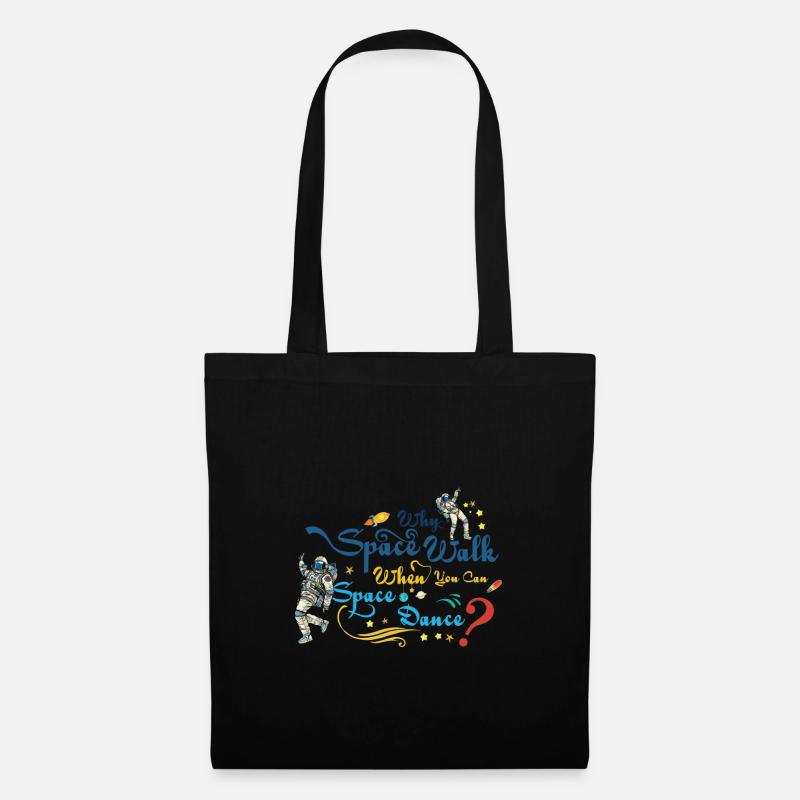 Danse spatiale - Sac en tissu - noir