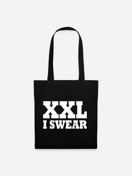 XXL - Stoffbeutel - Schwarz