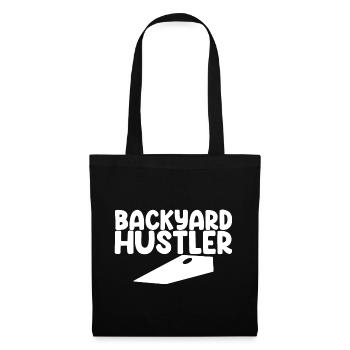 Hustler de jardin - Sac en tissu - noir - Devant