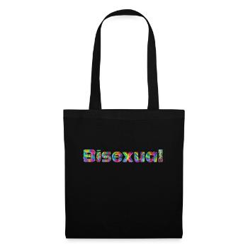 Bisexuel - Sac en tissu - noir - Devant