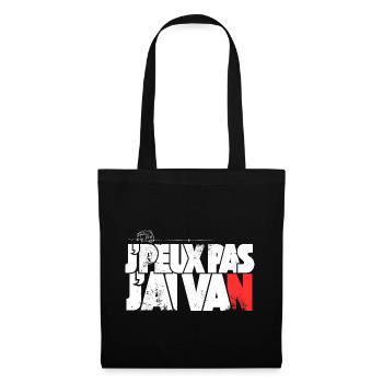 J'peux pas j'ai Van - Sac en tissu - noir - Devant