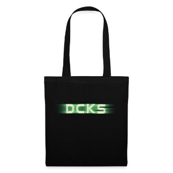 DCKS - Stoffbeutel - Schwarz - Vorne