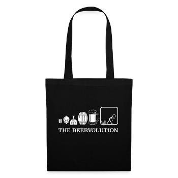 Witness the Beervolution! - Stoffbeutel - Schwarz - Vorne