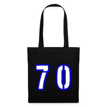 70 Number Symbol - Tote Bag - black - Front