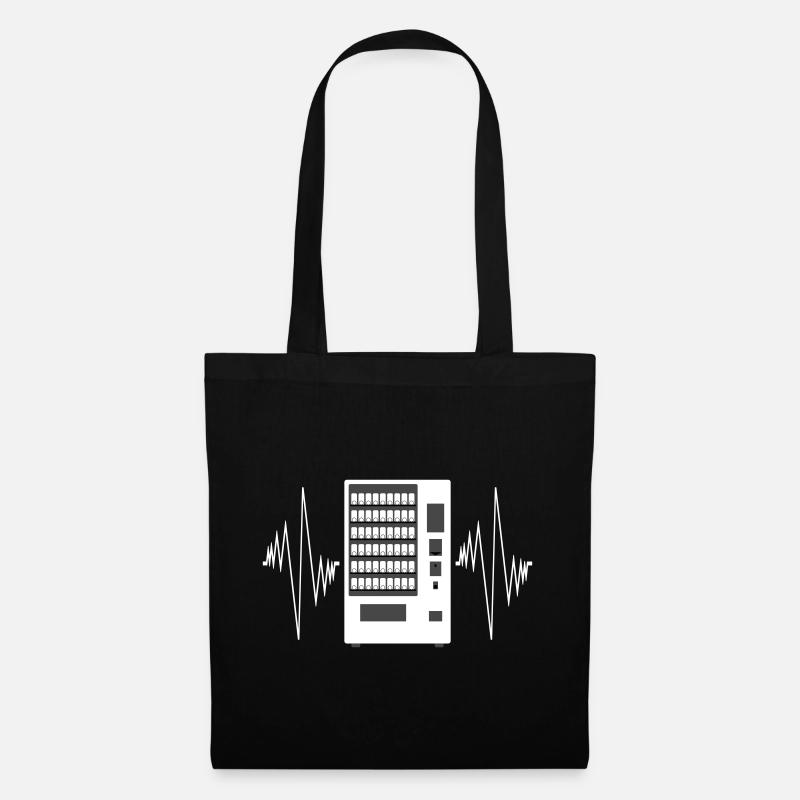 Snack Vending Machine Touchscreen Pulse - Tote Bag - black