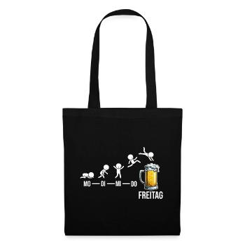 Friday Weekend Beer Lovers Beer Drinkers - Tote Bag - black - Front
