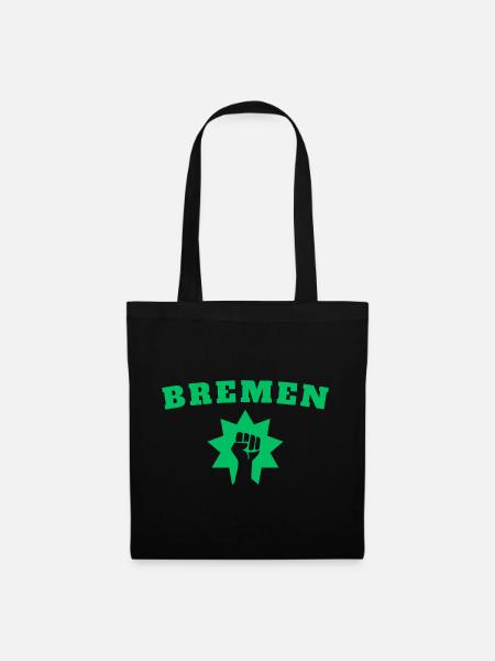 Bremen - Stoffbeutel - Schwarz