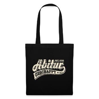 Abi Est 2026 - Abitur - Gift - Tote Bag - black - Front
