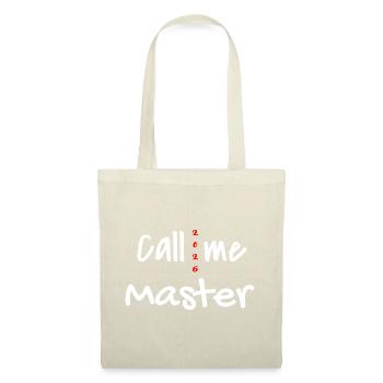 Master 2026 Graduation Graduation - Tote Bag - nature - Front
