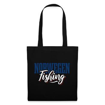 Norway Fishing - Angler Gift - Tote Bag - black - Front