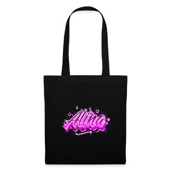 Alina - Sac en tissu - noir - Devant