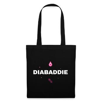 Diabaddie logo - Tote Bag - black - Front
