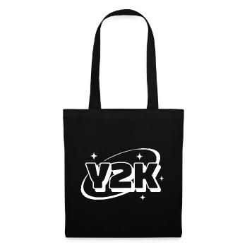 Y2K Neon Retro Stars - Tote Bag - black - Front