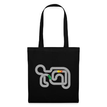 Racing cars - slotcar - Tote Bag - black - Front