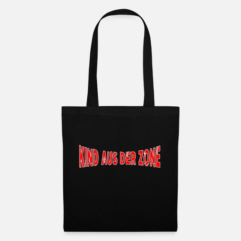Kind aus der Zone - DDR - Stoffbeutel - Schwarz