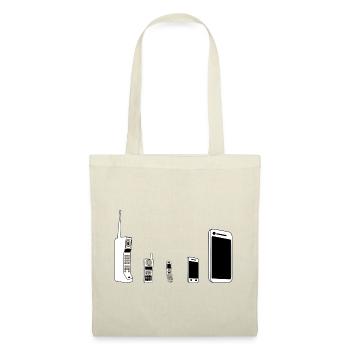 Handy Evolution - Stoffbeutel - Natur - Vorne