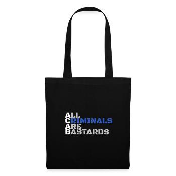 ACAB Citation - Sac en tissu - noir - Devant