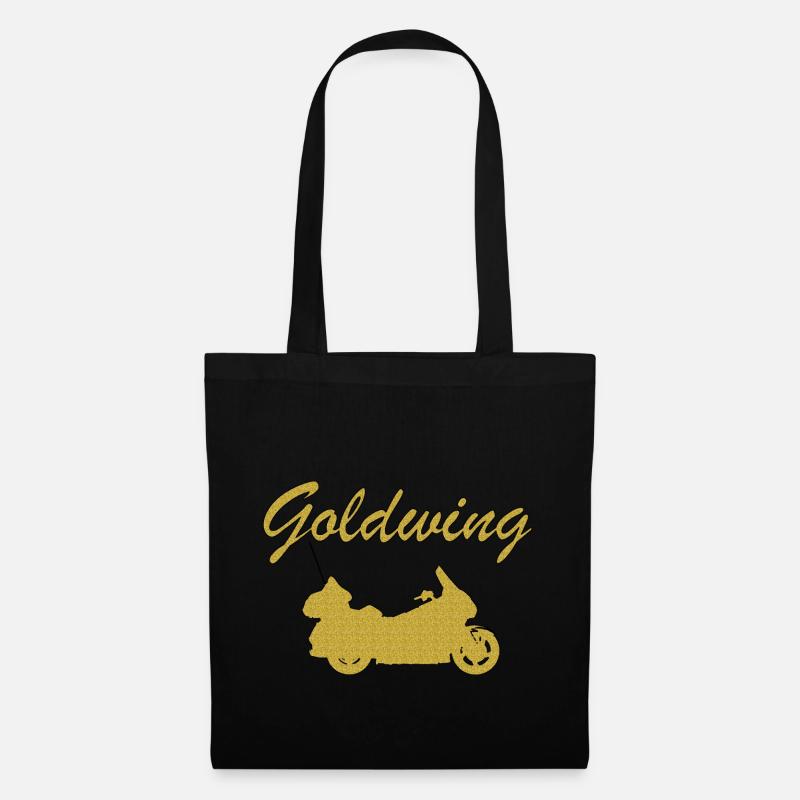 Goldwing Geschenk Geschenkidee - Stoffbeutel - Schwarz