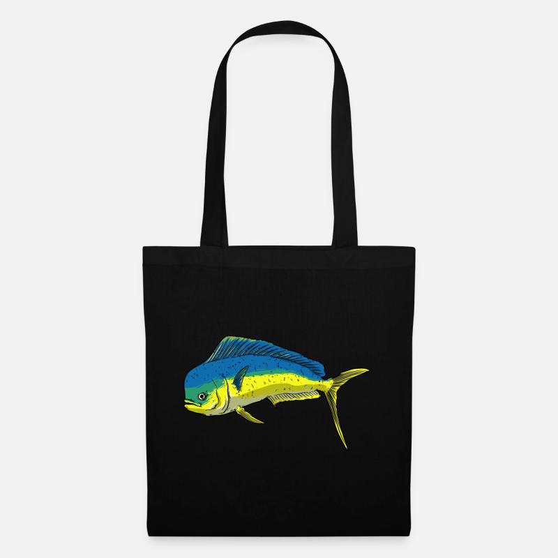 Mahi Mahi Goldmakrele - Stoffbeutel - Schwarz