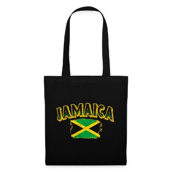 Jamaïque - Sac en tissu - noir - Devant