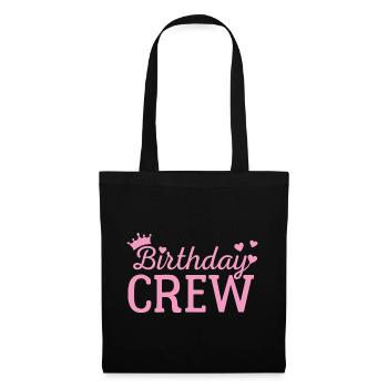 Birthday crew - Tote Bag - black - Front