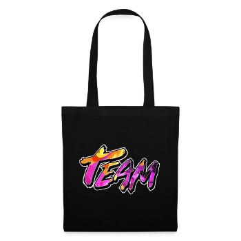 Équipe - Sac en tissu - noir - Devant