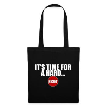 It's Time For A Hard Reset 3 - Tote Bag - black - Front