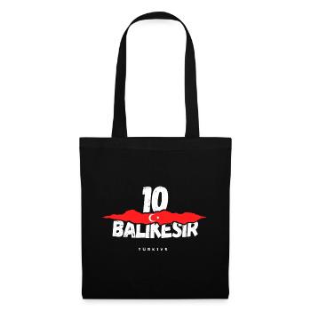 10 Balikesir Turkey Türkiye - Tote Bag - black - Front