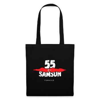 55 Samsun Turkey Türkiye - Tote Bag - black - Front