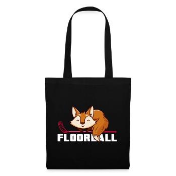 Floorball Floorball Trainer unihoc-Fuchs - Sac en tissu - noir - Devant