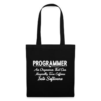 Organism That Can Turn Caffeine Into Software 4 - Tote Bag - black - Front