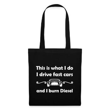 The fast cars - Tote Bag - black - Front