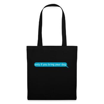 Hund Dog - Tote Bag - black - Front