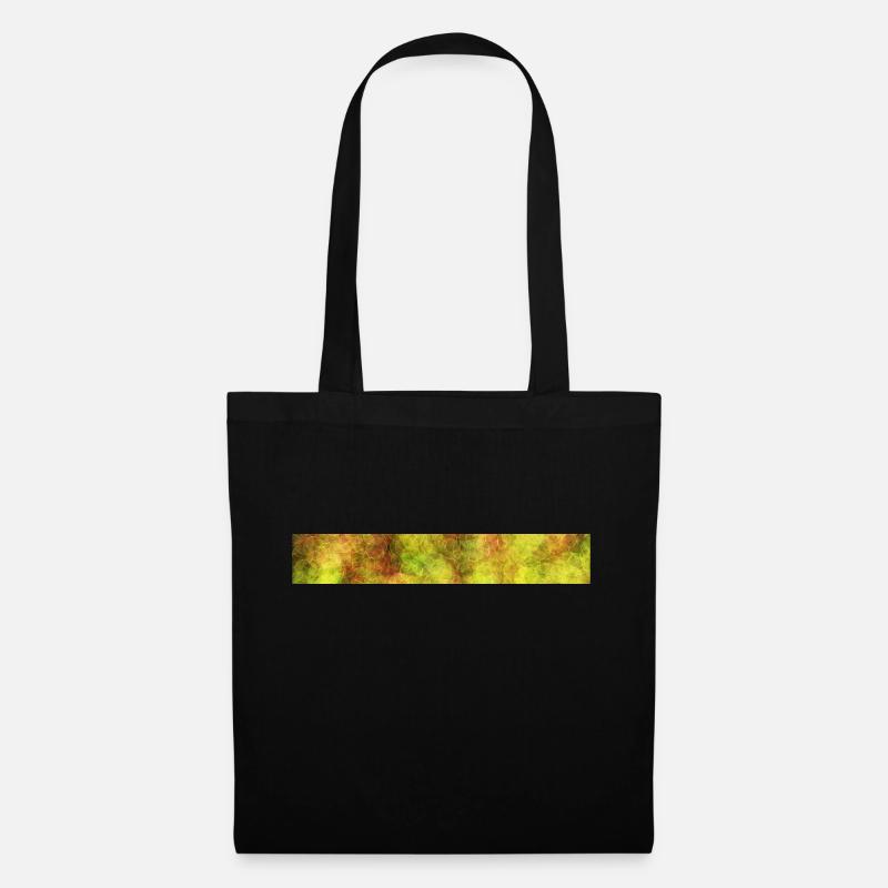 Abstraktes Design I - Stoffbeutel - Schwarz