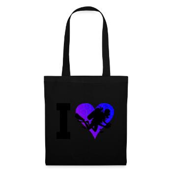 Plongeur Plongée sous-marine Taucher Scuba Taucher - Sac en tissu - noir - Devant