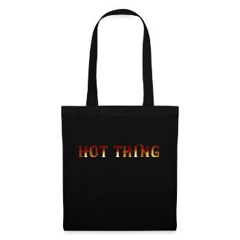 Hot Thing - Stoffbeutel - Schwarz - Vorne