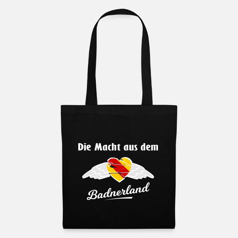 Die Macht aus Baden - Stoffbeutel - Schwarz