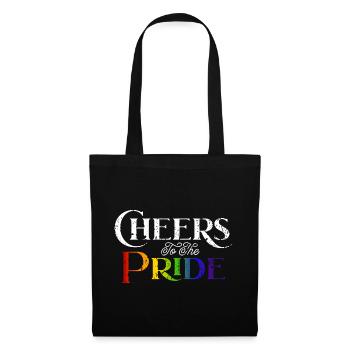 Love is Love, Gay Pride, LGBTQ+ - Tote Bag - black - Front