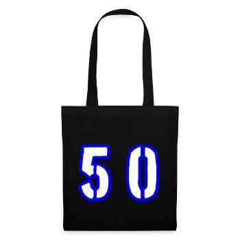 50 Number Symbol - Tote Bag - black - Front