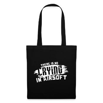 There Is No Crying in Airsoft - Tote Bag - black - Front
