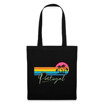 Portugal - Sac en tissu - noir - Devant