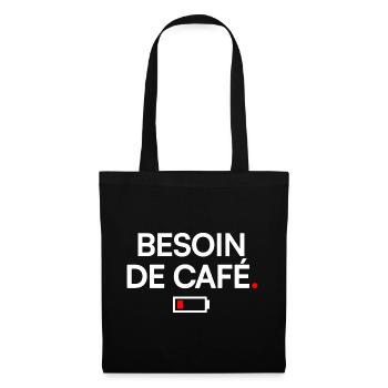 COFFEE NEED | Coffee Humor - Tote Bag - black - Front