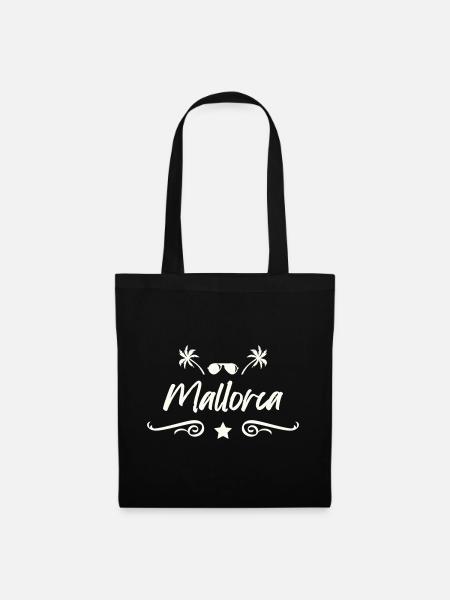 Mallora Palm Beach Logo - Stoffbeutel - Schwarz