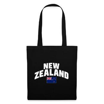 New Zealand - Neuseeland - Aotearoa - Auckland - Stoffbeutel - Schwarz - Vorne