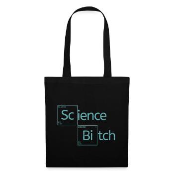 Wissenschaft Frauen Vintage - Stoffbeutel - Schwarz - Vorne