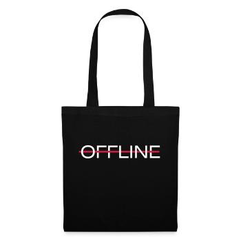 I'm offline - Tote Bag - black - Front