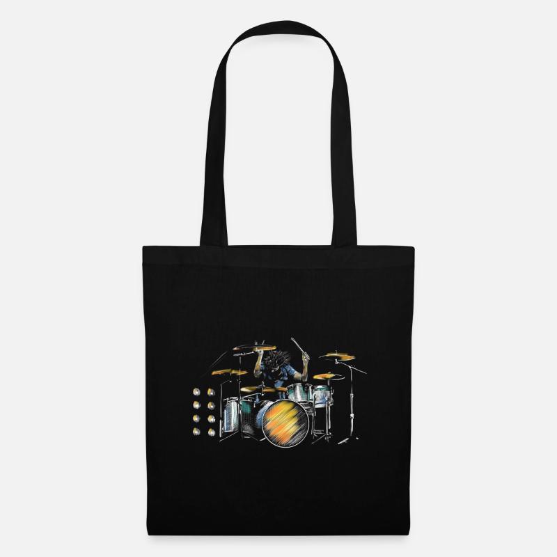 drummer - Tote Bag - black
